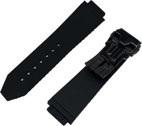 Mitekiic 24mm Rubber Watch Band Replacement Strap Waterproof with Tool for Hublot Big Bang in Kuwait