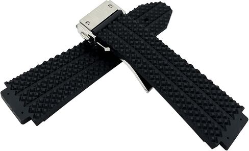 Mitekiic 24mm Rubber Watch Band Replacement Strap Waterproof with Tool for Hublot Big Bang in Kuwait