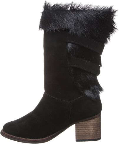 BEARPAW مادلين نسائي متعدد الالوان | بوت نسائي كلاسيكي من جلد الغزال | حذاء سهل الارتداء للنساء | حذاء شتوي مريح in Saudi Arabia