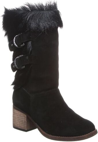 BEARPAW مادلين نسائي متعدد الالوان | بوت نسائي كلاسيكي من جلد الغزال | حذاء سهل الارتداء للنساء | حذاء شتوي مريح in Saudi Arabia