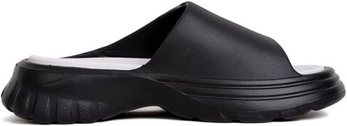 شباشب Jakcuz مزدوجة الألوان متباينة للنساء والرجال، صنادل مريحة مفتوحة عند الأصابع سريعة الجفاف في المنزل in Kuwait