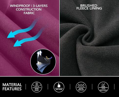 Little Donkey Andy Women's Hiking Ski Pants, Snowboarding Softshell Pants in Saudi Arabia