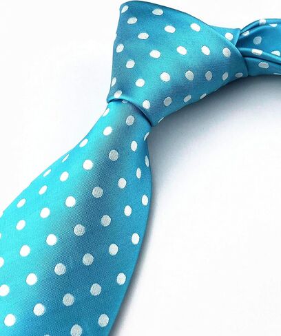 Men's Plaids Stripe Polka Dot Pattern Ties Formal Suit Skinny Necktie for Wedding in Saudi Arabia