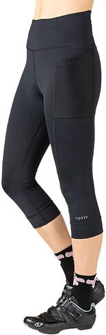 Terry Holster Prima Capri - جزء سفلي مبطن لركوب الدراجات للسيدات، ضغط وممتص للرطوبة لراحة ركوب الدراجات طوال اليوم in Saudi Arabia