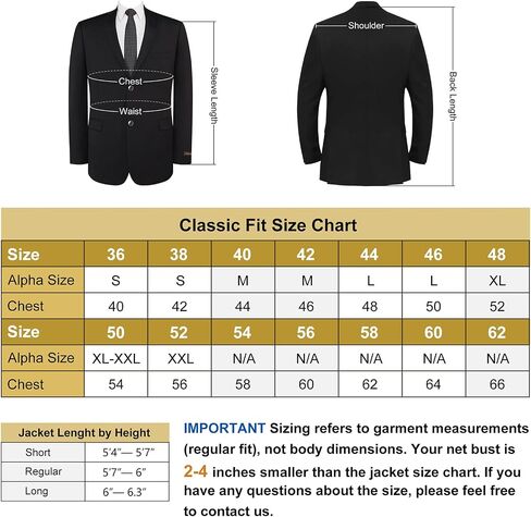 Men's Blazer Sport Coat Classic Fit Wool Blend 2 Button Business Suits Jacket Charcoal in Saudi Arabia