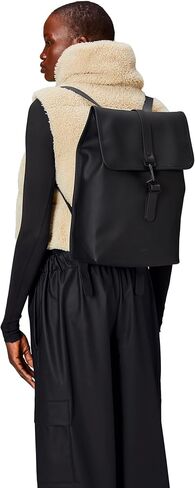 RAINS Rucksack for Men and Women - Waterproof Backpack for Commutes on Bike or Foot (Black) in Saudi Arabia