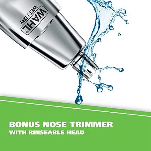 Wahl Groomsman Corded or Cordless Beard Trimmer for Men - Rechargeable Grooming Kit for Facial Hair - Hair Clipper, Shaver, & Groomer - Model 9918-6171V in Saudi Arabia