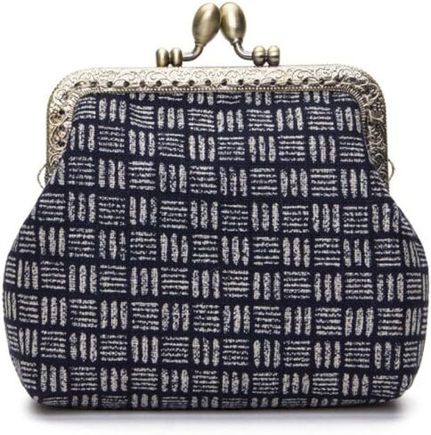 Jan Dee Lady's Cute Classic Floral Exquisite Buckle Coin Purse in Saudi Arabia