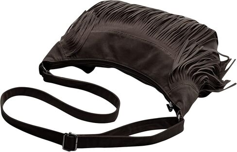 RARITYUS Women Fringe Tassel Shoulder Bag Large Leather Tote Handbag Hobo Crossbody Bag in Kuwait