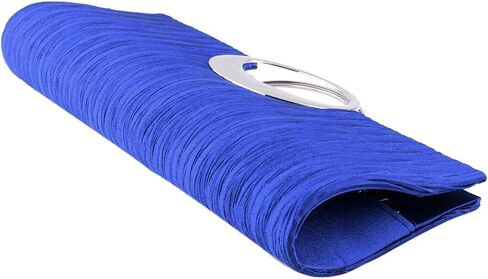 ZIUMUDY مطوي الساتان حجر الراين حقائب السهرة الزفاف براثن محفظة حقائب اليد in Kuwait