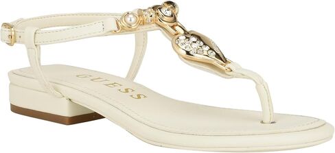 GUESS Women's Jiarella Flat Sandal in Saudi Arabia