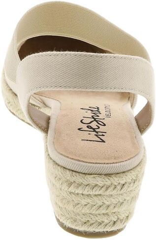 LifeStride Women's Kimmie Wedge Espadrilles Sandal in Saudi Arabia