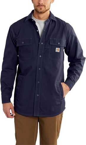 Carhartt Men's Big & Tall Flame Resistant Full Swing Quick Duck Shirt Jac in Saudi Arabia