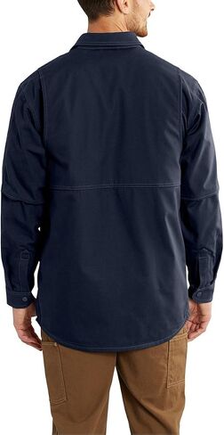 Carhartt Men's Big & Tall Flame Resistant Full Swing Quick Duck Shirt Jac in Saudi Arabia