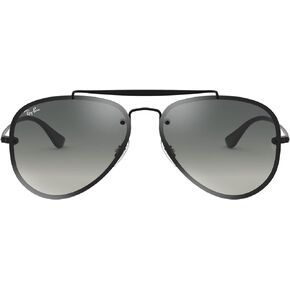 Ray-Ban RB3584N Blaze Aviator Sunglasses, Demi Gloss Black/Grey Gradient Dark Grey, 61 mm + 1 in Saudi Arabia