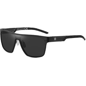 DUCO Square Polarized Sunglasses for Men Women Large Flat Top Shield Sun Glasses UV400 Protection Carbon Fiber Shades DC8230