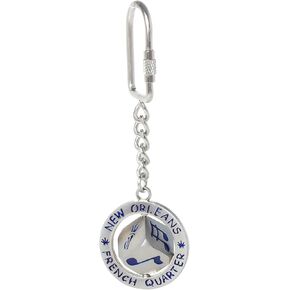 Artisan Owl New Orleans French Quarter Rotating Cube Music Theme Souvenir Key Chain in Saudi Arabia