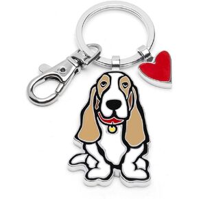 Marc Tetro Basset Hound Key Ring in Kuwait