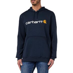 Carhartt Men's Big-Tall Signature Logo Midweight Sweatshirt in Kuwait