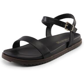 DREAM PAIRS Women's Open Toe Flat Sandals Cute One Band Comfort Arch Support Sandals in Kuwait