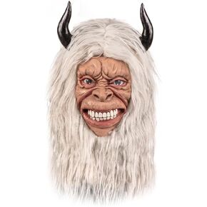 Tibetan Original Design The Unique Snowman Yeti Mask - Festivals, Costume Parties and Cosplay Decor for Adult White in Saudi Arabia