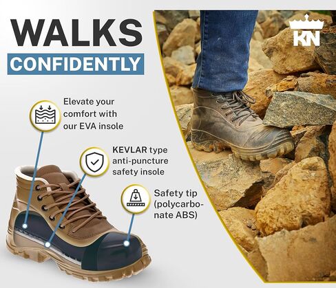 KRONE Low Top Boots, Lightweight and Non-Slip footwear with all the EVA comfort and also adequate Protection with Polycarbonate Toe Cap. in Saudi Arabia