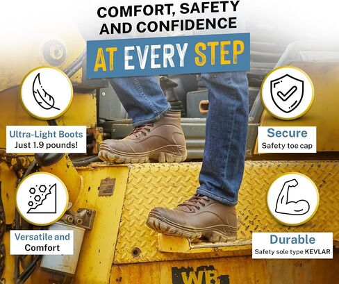 KRONE Low Top Boots, Lightweight and Non-Slip footwear with all the EVA comfort and also adequate Protection with Polycarbonate Toe Cap. in Saudi Arabia