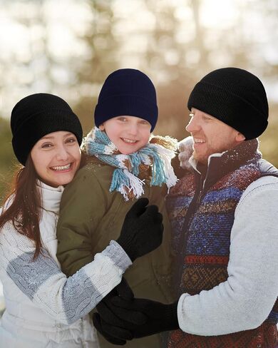 Suhine 60 Pcs Homeless Care Package Supplies Winter Beanie Hat Gloves Warm Socks Drawstring Bags Rain Ponchos with Hood for Donation Charity in Saudi Arabia