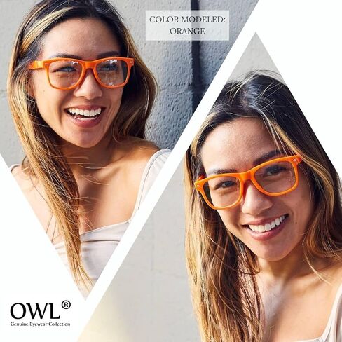 نظارات شمسية بنمط ريترو 80 كلاسيكية كلاسيكية للجنسين بإطار ملون OWL ® in Kuwait