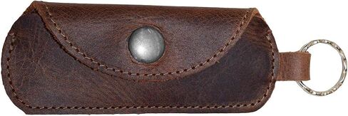 Hide & Drink, Leather Band Aid Holder/Key Ring/Holder/First Aid Accessories/Personal Care/Runner, Handmade Includes 101 Year Warranty :: Bourbon Brown in Saudi Arabia
