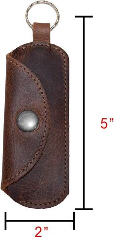 Hide & Drink, Leather Band Aid Holder/Key Ring/Holder/First Aid Accessories/Personal Care/Runner, Handmade Includes 101 Year Warranty :: Bourbon Brown in Saudi Arabia