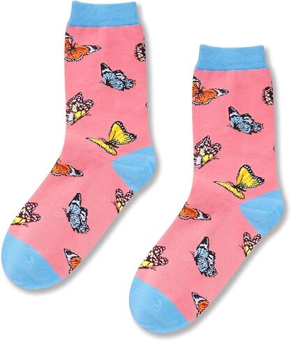 HAPPYPOP Funny Cat Bee Gifts for Women Girls Mom Her, Novelty Crazy Silly Fun Socks in Kuwait