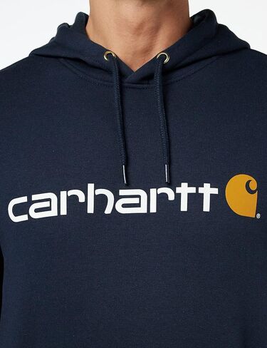 Carhartt Men's Big-Tall Signature Logo Midweight Sweatshirt in Kuwait