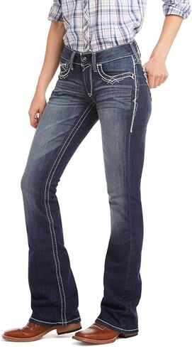 حذاء ARIAT النسائي R.e.a.l. جينز متوسط ​​الارتفاع ومطاط ومتشابك in Saudi Arabia