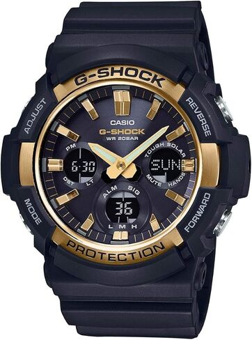 Casio GAS100G-1A G-Shock Tough Solar Men's Watch Black 55.1mm Resin/Aluminum case in Saudi Arabia