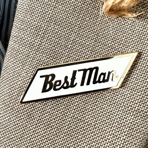 Wedding Gift - Best Man Pin in Saudi Arabia