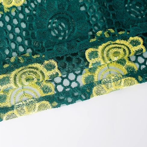 فستان قفطان نسائي عالي الدقة من الدانتيل بطول الأرض، فستان بوبو الأفريقي برقبة قارب، قفطان مقاس كبير in Kuwait