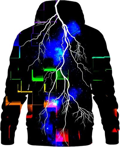 Asylvain Men Women Fashion Unisex 3D Printed Graphic Novelty Hoodie Pullover Hooded Sweatshirts with Pocket in Kuwait