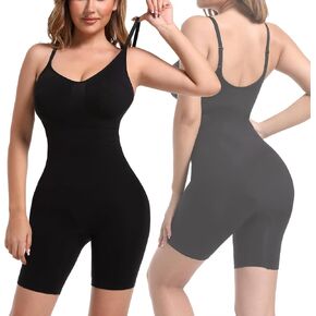 yntilla Shapewear for Women Tummy Control Seamless Full Bust Body Shaper Bodysuit Butt Lifter Thigh Slimmer Plus Size in Saudi Arabia