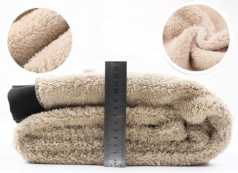 بنطلون رياضي نسائي شتوي مبطن بقماش الشيربا من Aprsfn مع سروال رياضي دافئ برباط in Kuwait