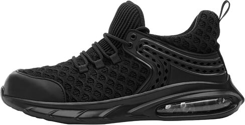 DRKA Steel Toe Shoes for Men,Lightweight Breathable Air Cushion Sneaker,Mens Indestructible Shoes,Slip Resistant Comfortable Safety Work Shoes Industrial Construction Footwear in Saudi Arabia