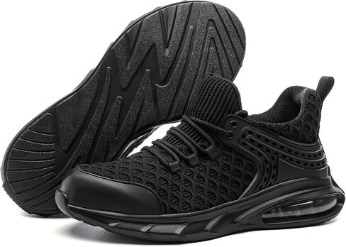 DRKA Steel Toe Shoes for Men,Lightweight Breathable Air Cushion Sneaker,Mens Indestructible Shoes,Slip Resistant Comfortable Safety Work Shoes Industrial Construction Footwear in Saudi Arabia
