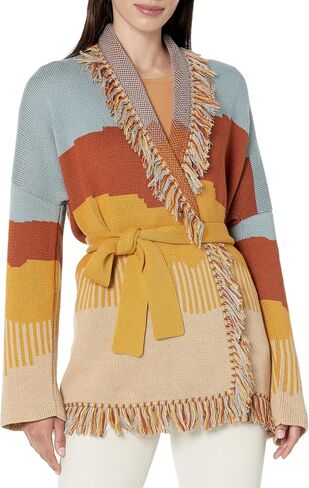Pendleton Women's Columbia Shawl Collar Cardigan, Desert Sky Multi,Small in Saudi Arabia