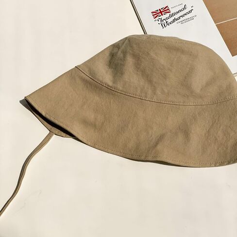 قبعة VIEWLAP القطنية ذات القلنسوة القابلة للطي وقبعة الشمس وحزام الذقن للحماية من الأشعة فوق البنفسجية in Kuwait