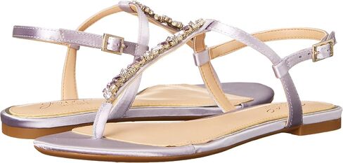 Jewel Badgley Mischka Dafina Metallic Thong Sandal in Saudi Arabia