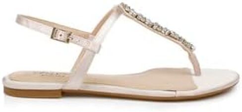 Jewel Badgley Mischka Dafina Metallic Thong Sandal in Saudi Arabia