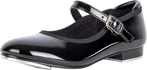 Linodes Economy Unisex-Child Easy Slide Buckle Tap Shoe for Girls and Boys Maryjane Dance Flat in Saudi Arabia
