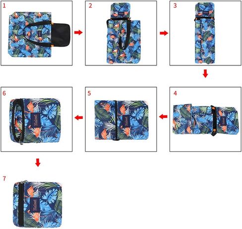 حقيبة كتف كاليسي فلامينجو زهرية قابلة للطي لرياضات الشاطئ والجيم خفيفة الوزن in Kuwait