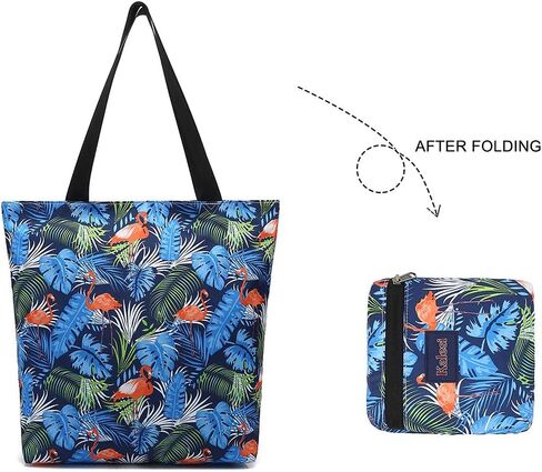 حقيبة كتف كاليسي فلامينجو زهرية قابلة للطي لرياضات الشاطئ والجيم خفيفة الوزن in Kuwait