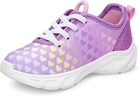 carter's Girls Creek Light Up Sneaker, Purple, 11 Little Kid in Saudi Arabia